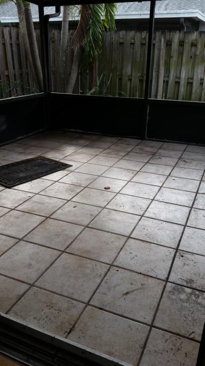Outdoor Tile & Grout Cleaning