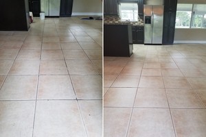 Before & After Tile and Grout Cleaning in Miramar, FL (1)