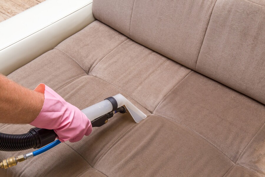 Upholstery cleaning by Cowell's Carpet Cleaning, Inc.